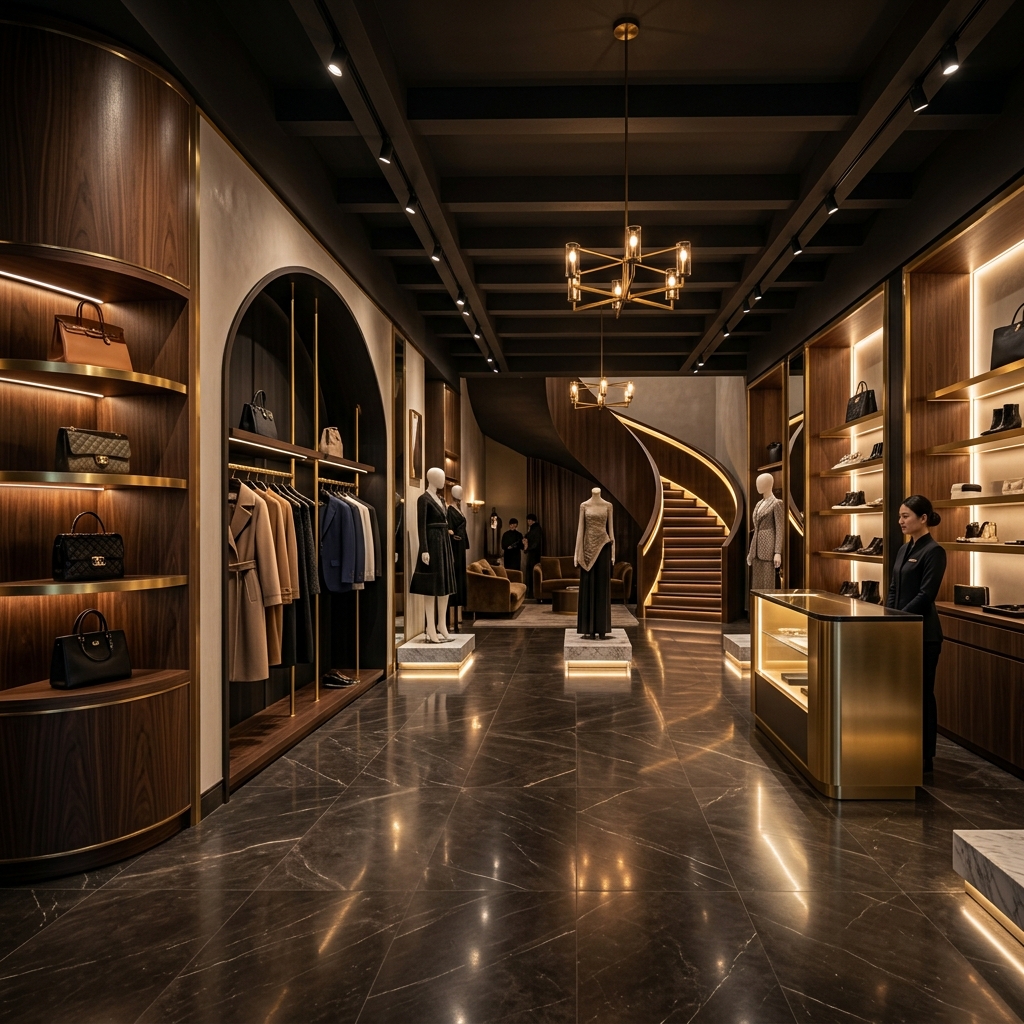 Premium retail interior
